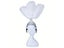 Rhinestone Adorned Detachable DIY Feather Carnival Headpiece Adjustable Size Carousel 2