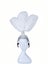 Rhinestone Adorned Detachable DIY Feather Carnival Headpiece Adjustable Size Carousel 1