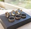18K Gold Plated Rings - Mix & Match Statement Band, Bold Statement Style Looks Carousel 5
