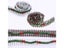 Miniature Fairy Garden Decor LED Light Rattan Wooden Fence Carousel 3