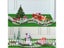 Miniature Fairy Garden Decor LED Light Rattan Wooden Fence Carousel 4