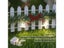 Miniature Fairy Garden Decor LED Light Rattan Wooden Fence Carousel 6