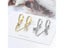 Double Chain Clip On Drop Hoop Ear Cuff For Women No Piercings Carousel 4