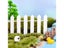 Mini Wooden Fence For DIY Fairy Garden Terrarium Decoration Carousel 4