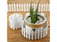 Mini Wooden Fence For DIY Fairy Garden Terrarium Decoration Carousel 6