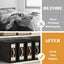 3 Pack Foldable Bed Sheet Organizers Closet Bedding Storage Box with Window Carousel 2