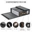 3 Pack Foldable Bed Sheet Organizers Closet Bedding Storage Box with Window Carousel 5