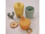 Portable Pure Color Baby Snack Cup Anti Scalding Food Grade Silicone Water Cup Carousel 6