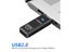 2 In 1 TF SD Card Reader USB 2.0 Cardreader Micro Sd Card To Usb Adaper Smart Carousel 3