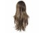 StrongBeauty Women's Synthetic Wig Long Straight Layered Hairstyle Brown With Carousel 1