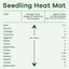 Seedling Heat Mat 122cm*51cm with timer NZ STOCK Carousel 12