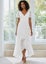 Patty lace high low wedding dress in ivory Carousel 2