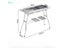 Stainless Steel Portable Folding Outdoor Charcoal Grill Carousel 3