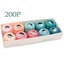 Amohilos Size 8 Mercerized Egyptian Cotton Pearl Thread 10 Assorted Colors Carousel 5