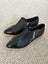 Mi Piaci leather zipper ankle shoes with patent cap sz 38 Carousel 1