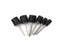 6pcs Rubber Mandrel 1/8 1/4 Inch Grinder Drum Sanding Sandpaper Circle Kit Carousel 3