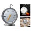 New Stainless Steel Oven Thermometer Hang Or Stand Large Dial Baking BBQ Carousel 1