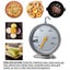 New Stainless Steel Oven Thermometer Hang Or Stand Large Dial Baking BBQ Carousel 5