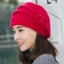 fur Ski Cap hat winter rabbit fur Ski Cap hat female Beanie with one piec Carousel 6