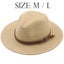 Large Size 56-58 59-60cm Straw Hat for Women Men UV Protection Natural Pa Carousel 4