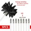 600mm Long Rotary Chimney Brush Long Handle Flexible Rod For Chimney Drye Carousel 7