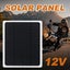 Upgraded Car Solar Battery Trickle Charger Maintainer 12V Portable Waterp Carousel 2