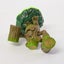 Skylanders Spyros Advenutre - Stump Smash - Skylander Series 1 S1 Life Element Carousel 6