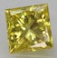 $1 RES * Valuation $5,002.00 * 0.57ct Princess Cut FANCY Diamond Loose IGL CERT Carousel 1