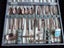 Gorgeous Cased VINTAGE Set of ANGORA Vintage Art Deco Teaspoons/Forks/ Servers Carousel 5