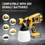 Cordless Paint Spray Gun for DeWalt battery Carousel 9