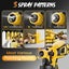 Cordless Paint Spray Gun for DeWalt battery Carousel 5