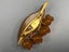 Vintage Russian Baltic Amber Lily of the Valley Brooch ***Orphans Aid Auction*** Carousel 18