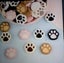 THE CATTAGE - 10PC Paw Fridge Magnets Add Cuteness & Fun To Kitchen/Office Carousel 5