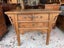An Antique Chinese Solid Elm Hall Table or Console Table Carousel 9