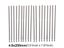 20pcs Stainless Steel Cable Ties 4.6mm Heavy Duty Self-Locking Cable Zip Tie Carousel 1
