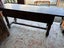 Vintage Solid French Oak Hall Table with Wrought Iron Details Carousel 19