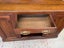 An Antique Solid Mahogany Edwardian Sideboard Carousel 7
