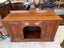An Antique Solid Mahogany Edwardian Sideboard Carousel 8