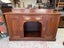 An Antique Solid Mahogany Edwardian Sideboard Carousel 1