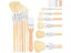 7-Piece Multifunctional Goat Hair Blending Brush For Oil Painting Carousel 1