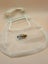White Mesh Hanging Storage Bag Organiser Tote Carousel 1