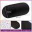 2 Pcs Bead Roll Pillow 11.8 x 6.3 Inch Soft Bolster Cylindrical Pillow for Sleep Carousel 3
