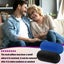 2 Pcs Bead Roll Pillow 11.8 x 6.3 Inch Soft Bolster Cylindrical Pillow for Sleep Carousel 4
