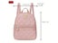 PU Leather Small Women's Fashion Backpack For Travel And School Carousel 4