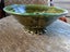 Deep Green rustic glaze hand-thrown Tamegroute Pottery Bowl MOROCCO Carousel 6