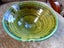 Deep Green rustic glaze hand-thrown Tamegroute Pottery Bowl MOROCCO Carousel 7