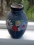 Rare Nouveau to Deco Antique Imperial Amphora Bohemia Lozenge Floral VASE Carousel 8