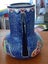 Rare Nouveau to Deco HANDLED Imperial Amphora Bohemia Lozenge Floral VASE Carousel 3