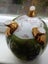 Gorgeous Signed Vintage Midcentury Australian Footed Lustre Floral Vase Carousel 5