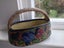 Rare Nouveau to Deco PANSY-Tiled Imperial Amphora Czechoslovakia Basket Carousel 3
